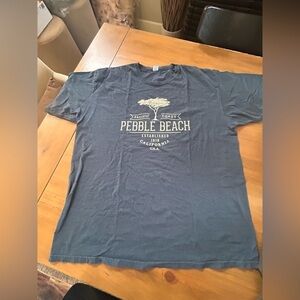 Pebble Beach Coastal Grey Tee